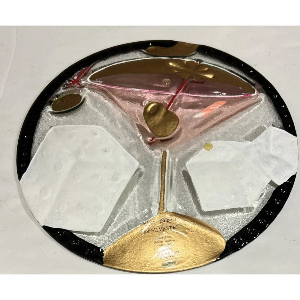 Fused Glass Serving Plate 11
